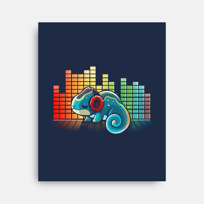 Rainbow Music-None-Stretched-Canvas-Vallina84