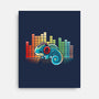 Rainbow Music-None-Stretched-Canvas-Vallina84