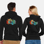 Rainbow Music-Unisex-Zip-Up-Sweatshirt-Vallina84