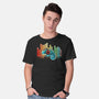 Rainbow Music-Mens-Basic-Tee-Vallina84