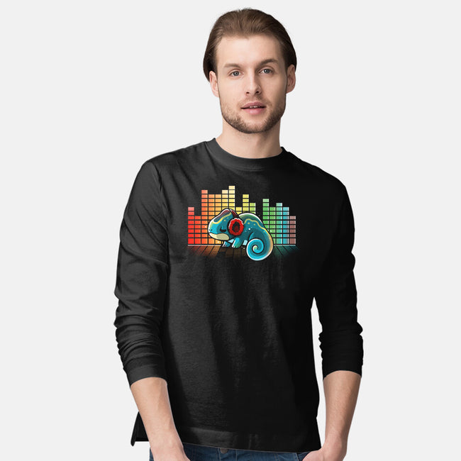 Rainbow Music-Mens-Long Sleeved-Tee-Vallina84