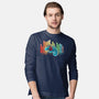 Rainbow Music-Mens-Long Sleeved-Tee-Vallina84