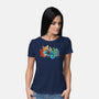 Rainbow Music-Womens-Basic-Tee-Vallina84