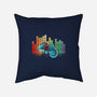 Rainbow Music-None-Removable Cover w Insert-Throw Pillow-Vallina84