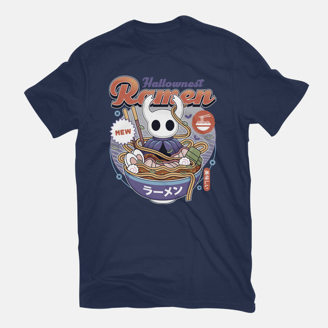 Hallownest Ramen Vintage-Womens-Fitted-Tee-LAGELANTEE