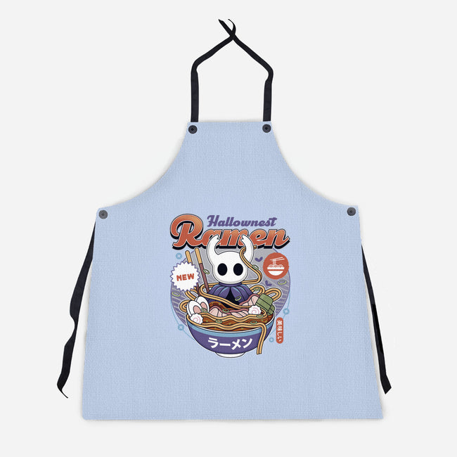 Hallownest Ramen Vintage-Unisex-Kitchen-Apron-LAGELANTEE