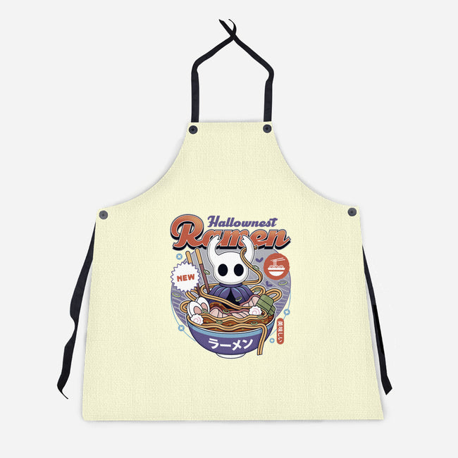 Hallownest Ramen Vintage-Unisex-Kitchen-Apron-LAGELANTEE