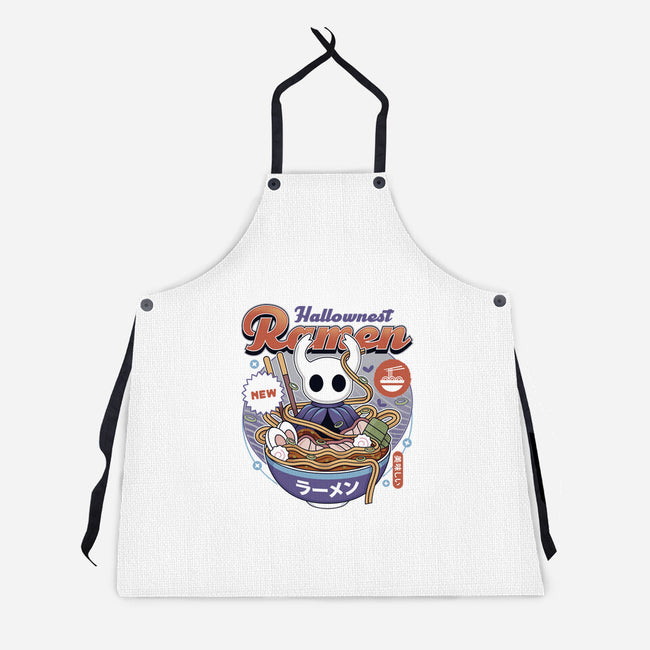 Hallownest Ramen Vintage-Unisex-Kitchen-Apron-LAGELANTEE