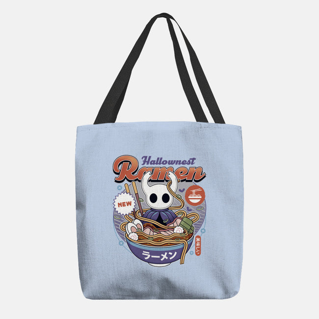 Hallownest Ramen Vintage-None-Basic Tote-Bag-LAGELANTEE