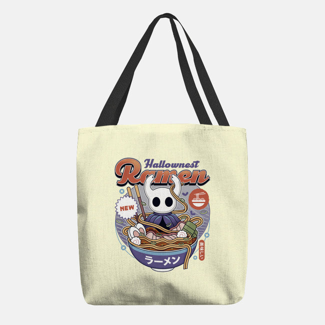 Hallownest Ramen Vintage-None-Basic Tote-Bag-LAGELANTEE