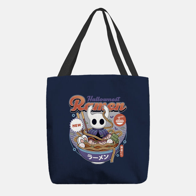 Hallownest Ramen Vintage-None-Basic Tote-Bag-LAGELANTEE
