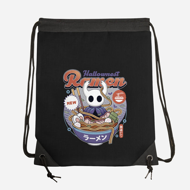 Hallownest Ramen Vintage-None-Drawstring-Bag-LAGELANTEE