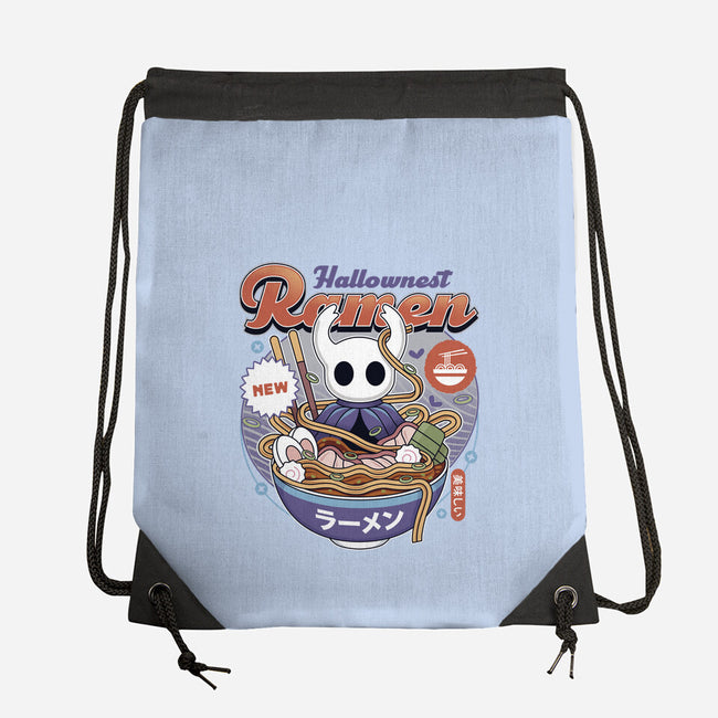 Hallownest Ramen Vintage-None-Drawstring-Bag-LAGELANTEE