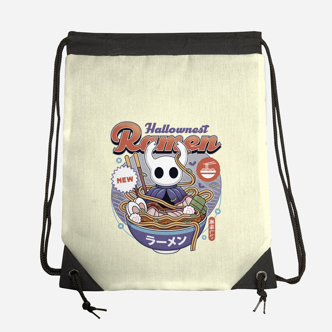 Hallownest Ramen Vintage-None-Drawstring-Bag-LAGELANTEE