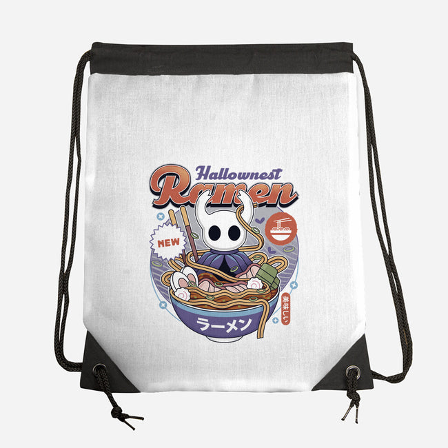 Hallownest Ramen Vintage-None-Drawstring-Bag-LAGELANTEE