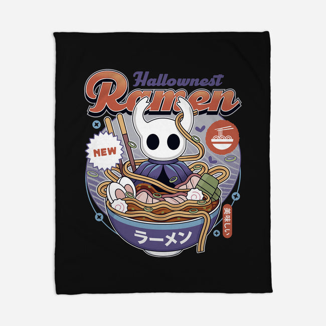 Hallownest Ramen Vintage-None-Fleece-Blanket-LAGELANTEE