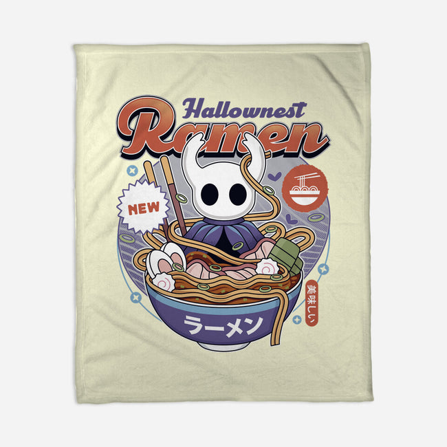 Hallownest Ramen Vintage-None-Fleece-Blanket-LAGELANTEE