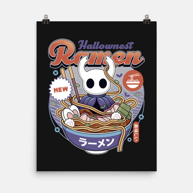 Hallownest Ramen Vintage-None-Matte-Poster-LAGELANTEE