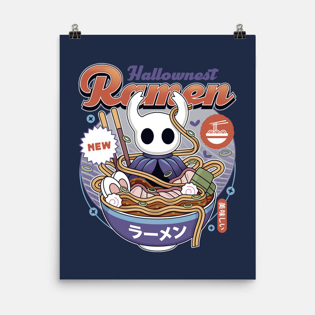 Hallownest Ramen Vintage-None-Matte-Poster-LAGELANTEE
