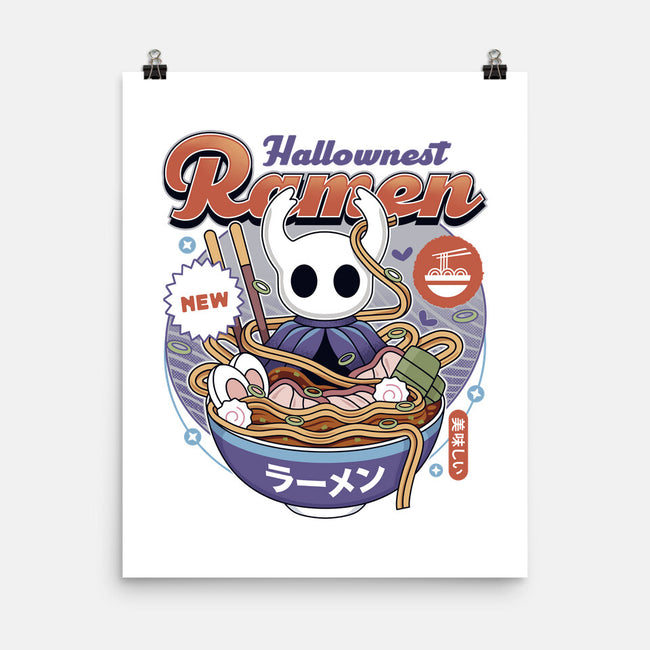 Hallownest Ramen Vintage-None-Matte-Poster-LAGELANTEE