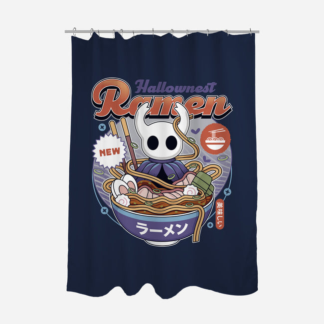 Hallownest Ramen Vintage-None-Polyester-Shower Curtain-LAGELANTEE