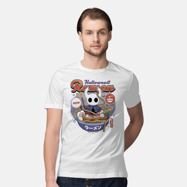 Hallownest Ramen Vintage-Mens-Premium-Tee-LAGELANTEE