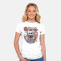Hallownest Ramen Vintage-Womens-Fitted-Tee-LAGELANTEE