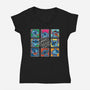 The Ohana Bunch-Womens-V-Neck-Tee-turborat14