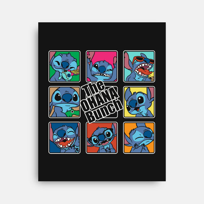 The Ohana Bunch-None-Stretched-Canvas-turborat14