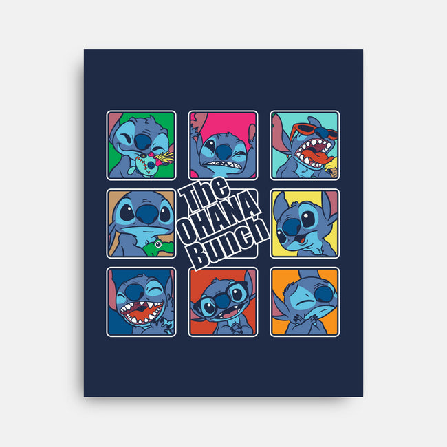 The Ohana Bunch-None-Stretched-Canvas-turborat14