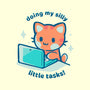 Doing My Silly Little Tasks-Mens-Basic-Tee-TechraNova