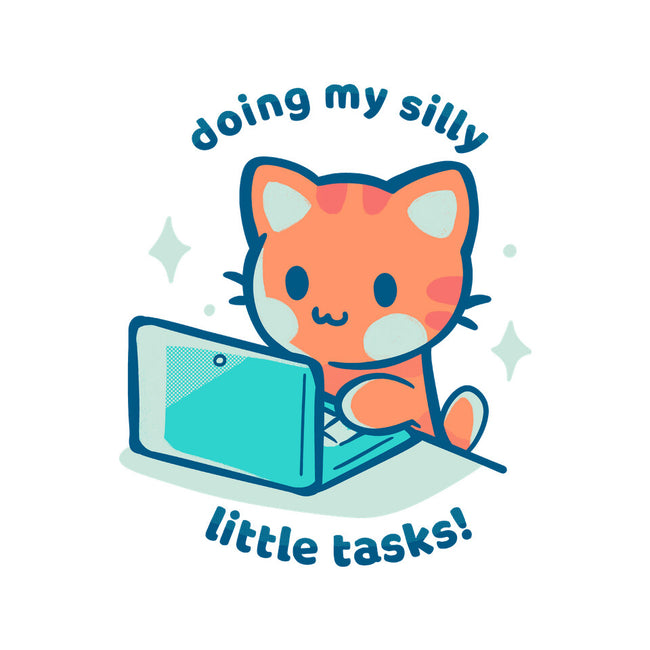 Doing My Silly Little Tasks-Mens-Basic-Tee-TechraNova