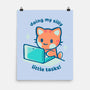 Doing My Silly Little Tasks-None-Matte-Poster-TechraNova