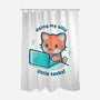 Doing My Silly Little Tasks-None-Polyester-Shower Curtain-TechraNova