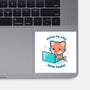 Doing My Silly Little Tasks-None-Glossy-Sticker-TechraNova