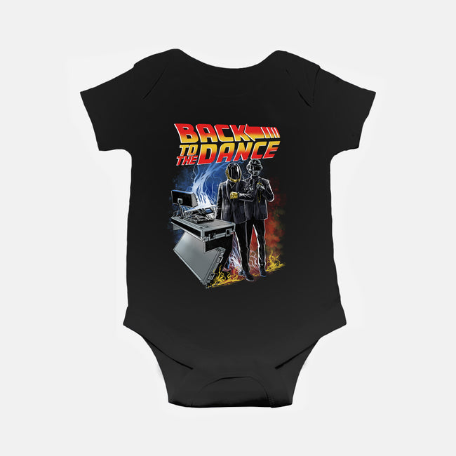 Back To The Dance-Baby-Basic-Onesie-zascanauta