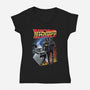 Back To The Dance-Womens-V-Neck-Tee-zascanauta