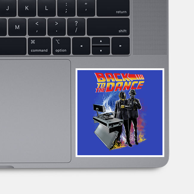 Back To The Dance-None-Glossy-Sticker-zascanauta