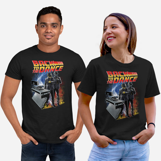 Back To The Dance-Unisex-Basic-Tee-zascanauta