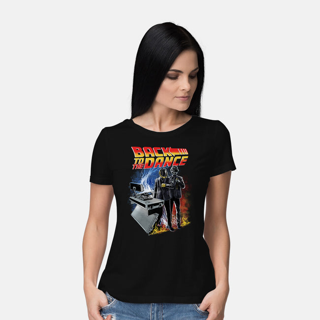 Back To The Dance-Womens-Basic-Tee-zascanauta