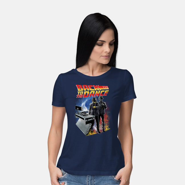 Back To The Dance-Womens-Basic-Tee-zascanauta