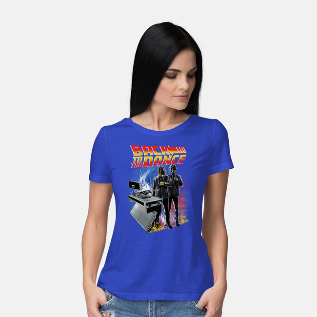Back To The Dance-Womens-Basic-Tee-zascanauta