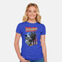 Back To The Dance-Womens-Fitted-Tee-zascanauta