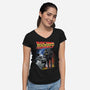 Back To The Dance-Womens-V-Neck-Tee-zascanauta