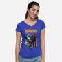 Back To The Dance-Womens-V-Neck-Tee-zascanauta