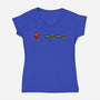 Grill Man-Womens-V-Neck-Tee-krisren28