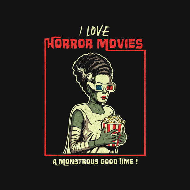 Love Horror Movies-Womens-V-Neck-Tee-P1yu5h