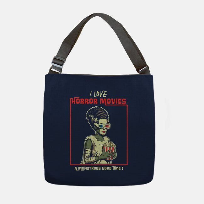 Love Horror Movies-None-Adjustable Tote-Bag-P1yu5h