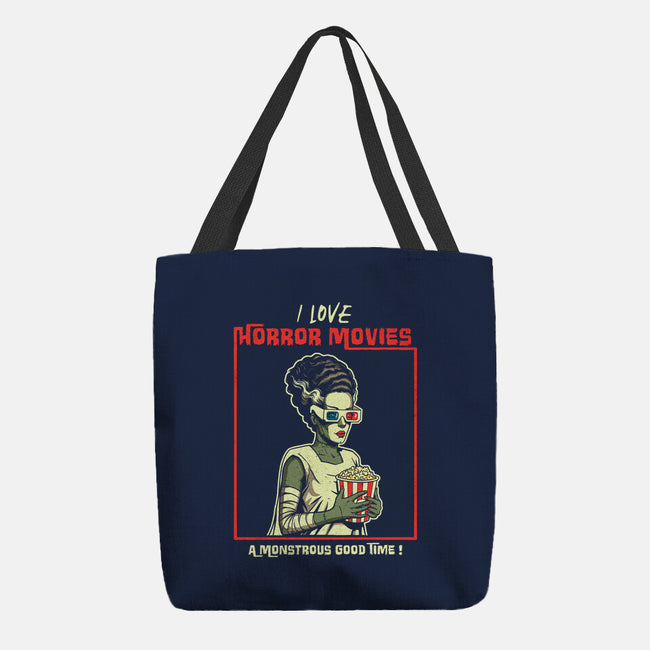 Love Horror Movies-None-Basic Tote-Bag-P1yu5h