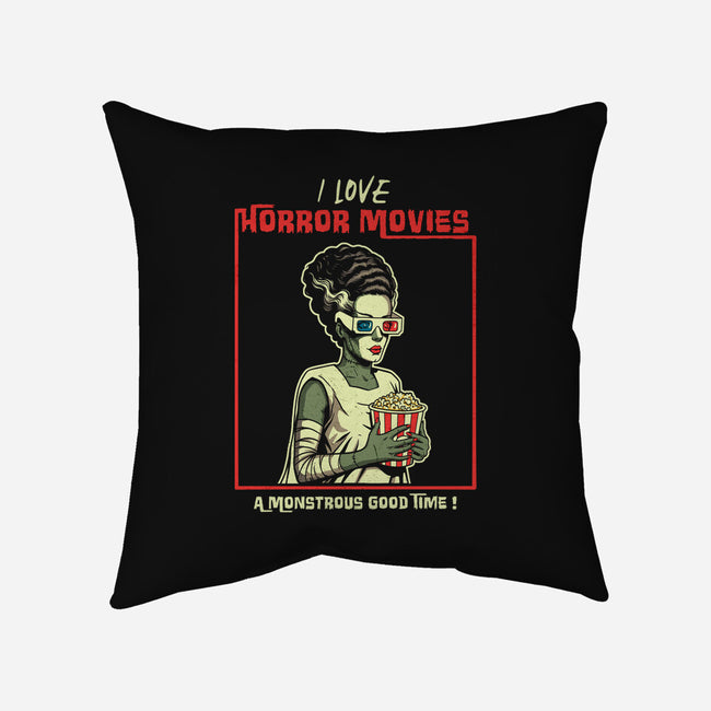 Love Horror Movies-None-Removable Cover w Insert-Throw Pillow-P1yu5h